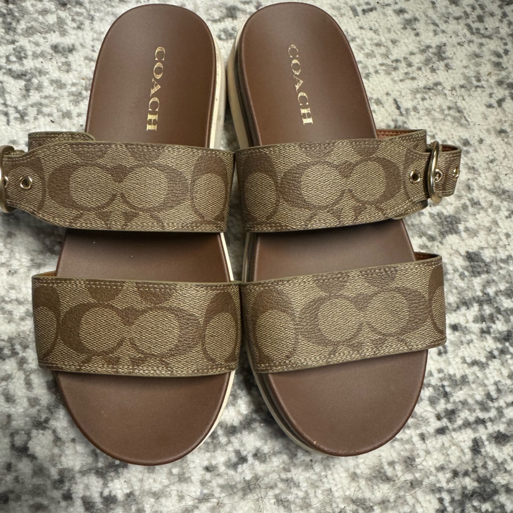 Coach sandals
